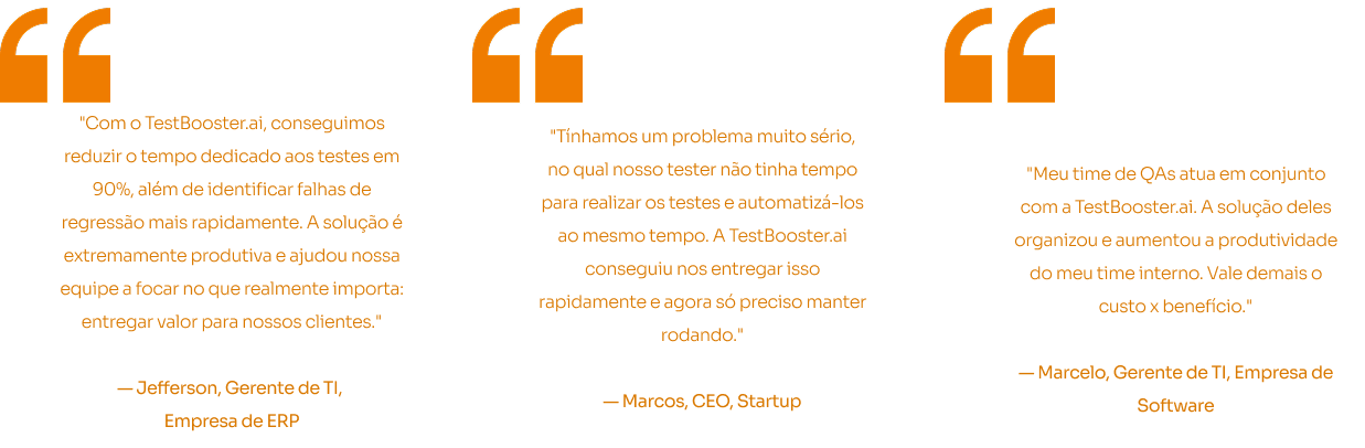 Customer Testimonials